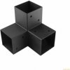Domax Trámová spojka Y 90, čierna C 92x185x182x1,5