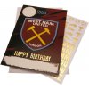 WEST HAM UNITED FC Narodeninové blahoželanie West Ham United FC, nálepky
