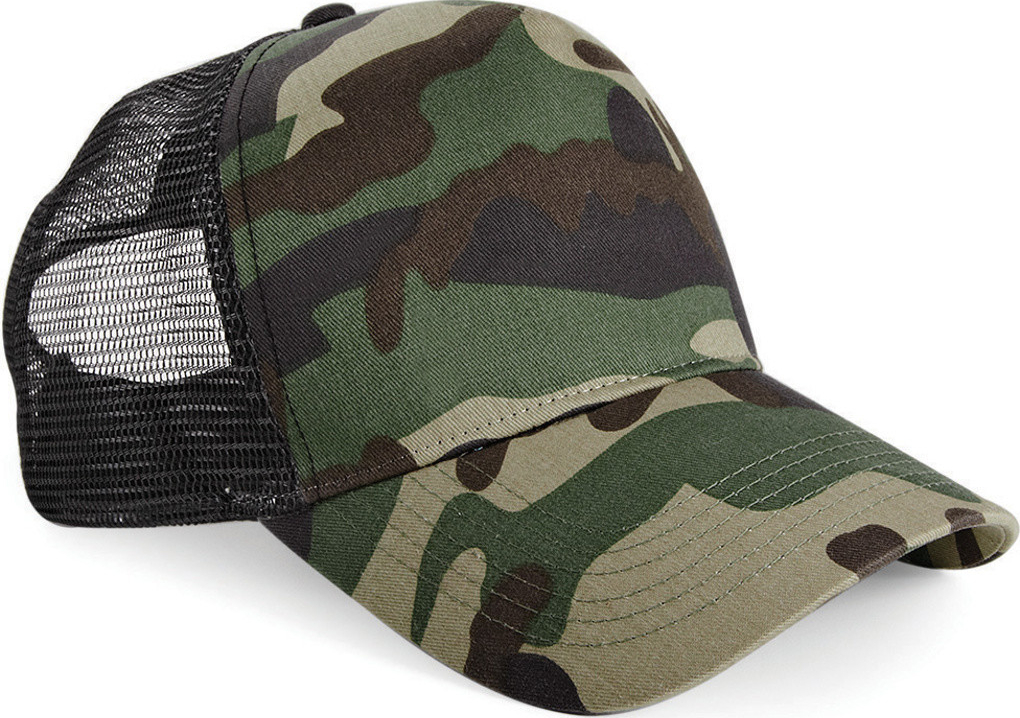 Beechfield Maskáčová Trucker Maskáčová