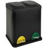TORO Kôš na triedený odpad čierny 30 l