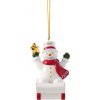 Villeroy & Boch Závesná ozdoba, snehuliak 2025 Christmas Classics