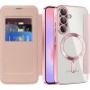 Techsuit - SmartMag Book Case knižkové puzdro pre Samsung Galaxy A37 5G - ružové