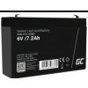 batéria AGM VRLA Green Cell 6V 7.2Ah
