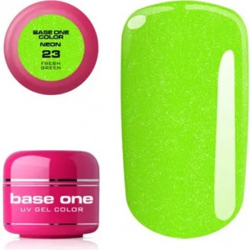 Silcare UV gél na nechty Base One Neon Fresh Green 23 5 g