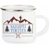Slovenské Srdce Plechový Hrnček Najlepší Turista