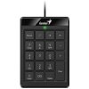 GENIUS numerická klávesnice NumPad 110/ Drátová/ USB/ slim design/ černá 1561248