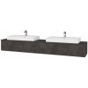 Dreja Kúpeľňová skrinka MODULE SZZ12 240 umývadlo Glance - D16 Tmavý betón / D16 Tmavý betón