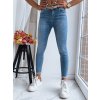 Dámske džínsy s vysokým pásom LOOKING GOOD DSTREET UY1388 Farba: modrá - svetlo, Veľkosť: M