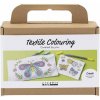 Creativ Company Kreatívna súprava Mini Craft Kit Textile Colouring Butterflies