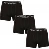 3PACK pánske boxerky Pietro Filipi čierne (3BCL002) XXL