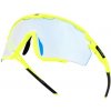 Force CYCLONE čierne-fluo cyklistické okuliare, modré fotochromatické sklo