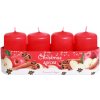 Tradičná parafínová sviečka Vianočné korenie Bartek Candles 4 ks