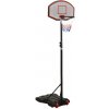 Basketbalový stojan čierny 216-250 cm polyetén-ForU-93656