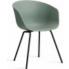 HAY Stolička AAC 26 Black Powder Coated Steel, fall green