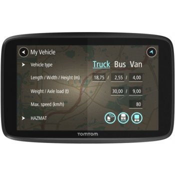 TomTom GO PROFESSIONAL 6250 Lifetime