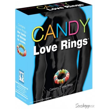 Candy Love Rings Sladký krúžok na penis 3ks