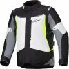 Bunda ST-1 WATERPROOF, ALPINESTARS (světle šedá/černá/žlutá fluo, vel. L)