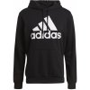 adidas mikina bărbătesc Performance M BL FT HD LT Čierna / Biela