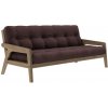 Karup design GRAB SOFA natural pine (pohovka z borovice) karup carob brown 715