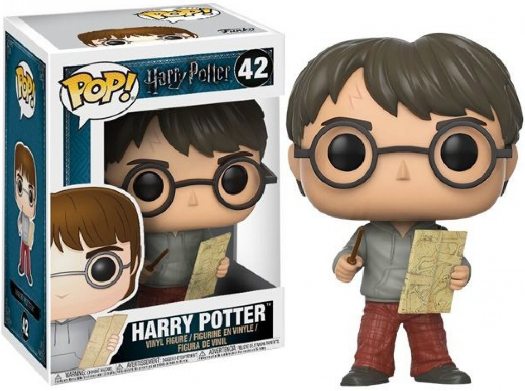 Funko POP! Harry Potter Harry Potter with Marauders Map 10 cm