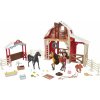 Mattel Mustang Spirit - Deluxe set vychytaná stajňa HBT16