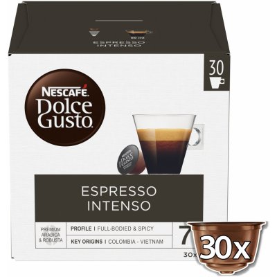 Kávové kapsule NESCAFÉ® Dolce Gusto® Espresso Intenso, 30 kapsúl v balení (12393633)