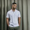 Tee Jays Biela pánska polokošeľa, Luxury Stretch Veľkosť: 5XL Tee Jays