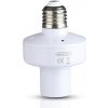 Objímka E27 do svietidla Smart ovládaná cez WiFi VT-5007 (V-TAC)
