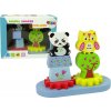 Lean Toys farebný triedič Panda a Sova
