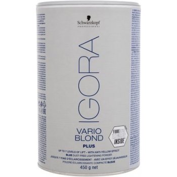 Schwarzkopf Igora Vario Blond Plus odfarbovací prášok platinový melír 450 g