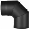 Bertrams Koleno dymové hrubostenné 90° s čistiacim otvorom priemer 130mm - 1,5 mm plech