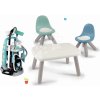 Set upratovací vozík s elektronickým vysávačom Cleaning Trolley Vacuum Cleaner Smoby a stôl KidTable s 2 stoličkami KidChair