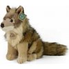Rappa Plyšový kojot/vlk sedící 24 cm (RA208995)