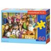 Puzzle Castorland 60 dielikov - Maznáčikovia