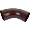 Covernit Lakované odkvapové koleno 72° 80 mm RAL 8017 hnedá
