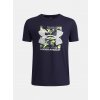 Under Armour UA B Box Logo Camo Ss Mfo-blu modrá