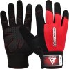 RDX W1F Full Finger Gym Workout Rukavice RED - S