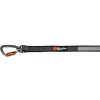 Vodítko pre psa Move Leash Non-stop dogwear - Čierna / dĺžka 1,5 m a šírka 10 mm
