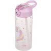 BAAGL Tritanová láhev na pití s brčkem Rainbow Unicorn 500 ml