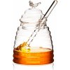 4Home Sklenená dóza na med Honey