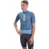 Pánska cyklistická košeľa POC Essential Road Logo calcite blue/mineral blue S