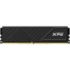 ADATA XPG DIMM DDR4 8GB 3200MHz CL16 GAMMIX D35 memory, Single Color Box, Black AX4U32008G16A-SBKD35