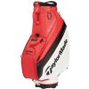 Golfový bag TaylorMade Stealth Tour Bag na vozík (Cart bag) Čierna/Červená