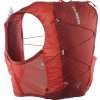 Salomon Active Skin 8 l with flasks red/ebony