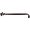 RAV Slezák Bočný držiak pre hlavovú sprchu MD0701MG, metal grey, 40 cm