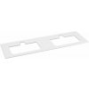 Sapho Brahea doska Rockstone 161 x 51,5 cm biela matná BL161-0101-80