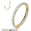 Piercing kruh segment s kamenem