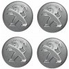 Krytka kolesa Peugeot stredová pre alu disky 60mm, sada 4ks, šedé 1611722580