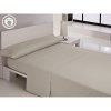 Loom in Bloom Prešívané obliečky bez výplne Hosteline IRIS PREMIUM Perlovo sivá 105 cm posteľ