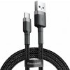 Baseus CATKLF-BG1 Cafule kábel USB-C 3A 1m Grey/Black